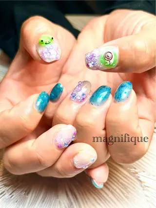 ネイル プライベートサロン マニフィークのネイルデザイン