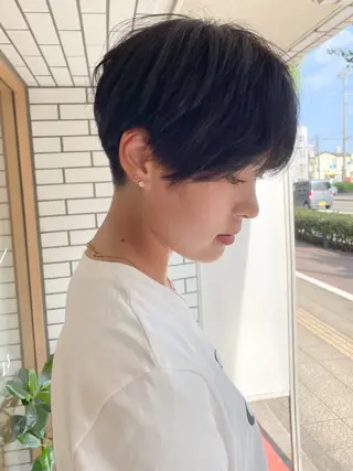 ショート Repos SENDAI所属・⭐️バッサリカット モデル募集⭐️佐野のヘアスタイル