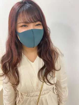 ロング カラー レイヤー/ウルフ🤎 mayo.のヘアスタイル