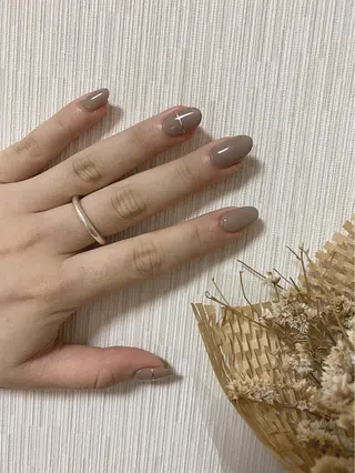 ネイル ネイルPetit Ribbonのネイルデザイン