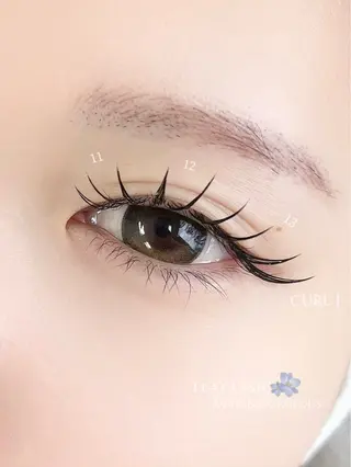 マツエク・マツパ 佐藤 実優のマツエク・マツパデザイン