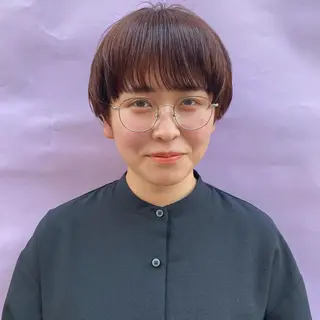 ショート カラー Lilu しずくのヘアスタイル