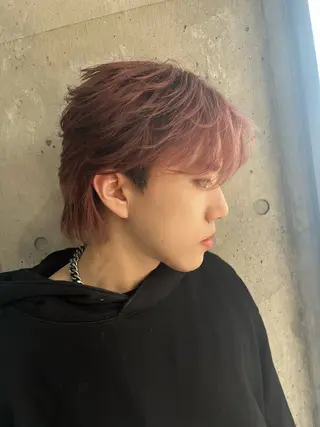 ショート カラー メンズ パーマモデル 募集中/TAIYOUのヘアスタイル