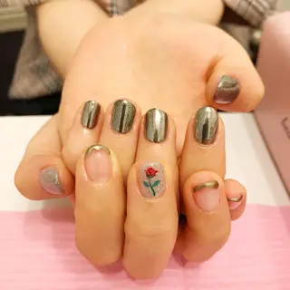 ネイル フリーネイリスト michiのネイルデザイン