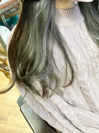 ロング 西尾 隆介のヘアスタイル