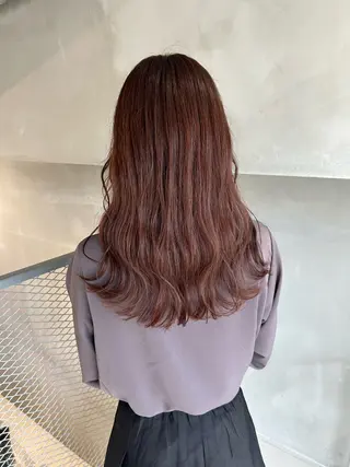 ロング カラー 透明感カラー🫧 nanohaのヘアスタイル