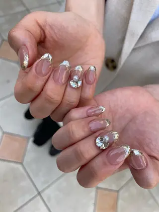 ロング カラー ヘアアレンジ キッズ ネイル マツエク・マツパ アイブロウ 福田 加奈のネイルデザイン