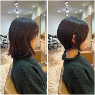 ショート HAIR en所属・撮影モデル募集‼️ 大橋菜々美のヘアスタイル