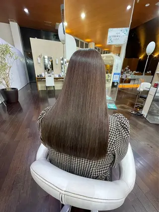 ロング 平田 一成のヘアスタイル