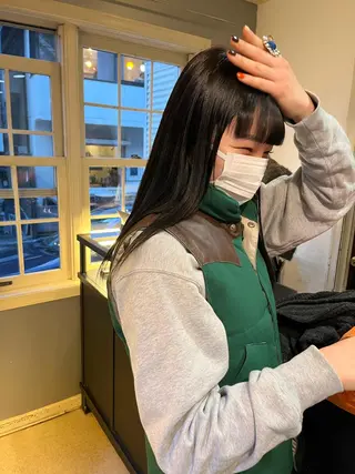 ロング NOUN所属・eri kinjoのヘアスタイル