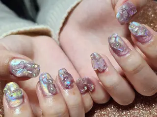 ネイル 💜bora .のネイルデザイン