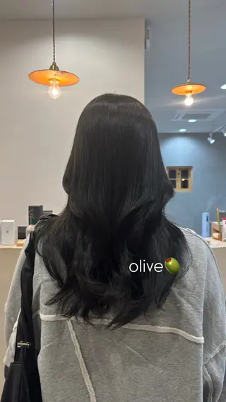 ロング カラー 服部　心春 ｜カラーモデル募集のヘアスタイル