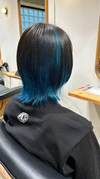 ミディアム カラー パ ルのヘアスタイル