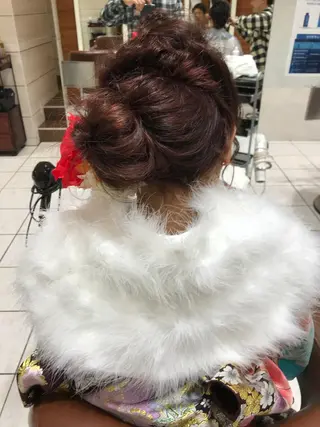 ヘアアレンジ テラモト カズヨシのヘアスタイル