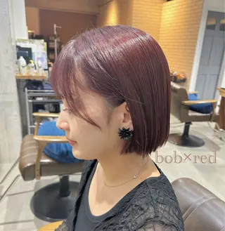 ショート カラー Eri 🌿透明感カラーのヘアスタイル