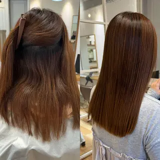 ロング カラー 艶カラー 🤍🫧/makoのヘアスタイル