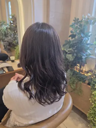 セミロング GRITTERs 泉中央店所属・ロング/小顔レイヤー /カットモデル泉中央のヘアスタイル