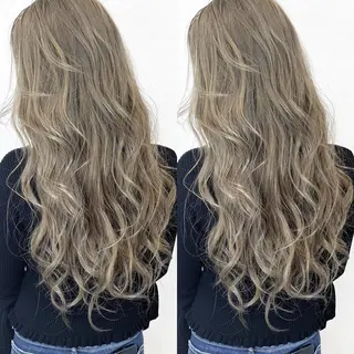 ロング カラー TATSUYA アートディレクターのヘアスタイル