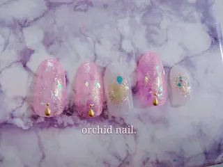 ネイル orchid ♡オーキッドのネイルデザイン