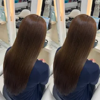 ロング カラー Ash小岩 / tomona𝜗𝜚のヘアスタイル