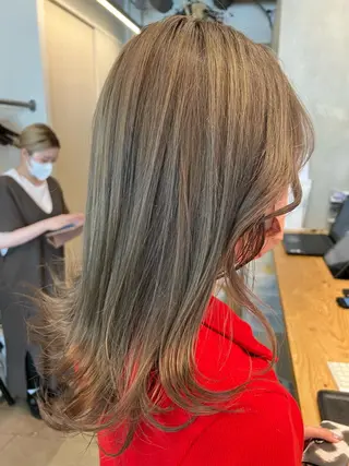 ミディアム 木村 創造🌟 デザインカラーお任せのヘアスタイル