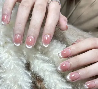 ネイル By moonネイル 🌷ワンホン/韓国風のネイルデザイン