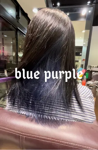 セミロング カラー 🥇メンズパーマ /縮毛矯正/木村神心のヘアスタイル