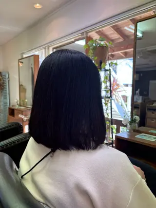 ミディアム 羽鳥 美穂のヘアスタイル