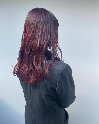 ロング カラー tonari 梅田、中崎町のヘアスタイル