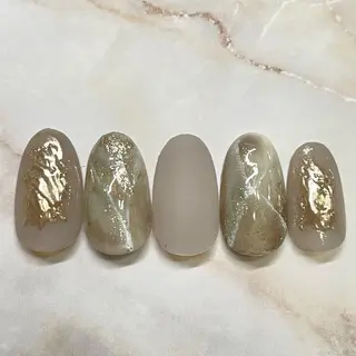 ミディアム Lety total beautyのネイルデザイン