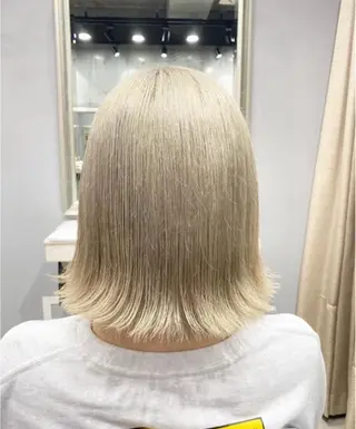 カラー 🫧ハイライトモデル 募集🫧溝口結麻のヘアスタイル