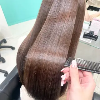 ロング ボブ/艶カラー/ 暖色/Natsukiのヘアスタイル