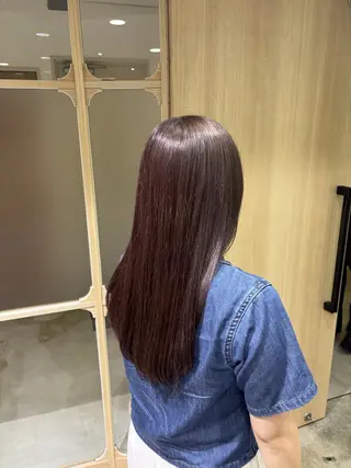 ロング Rudder 牛嶋のヘアスタイル