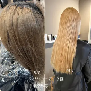 ロング カラー daiki 原宿のヘアスタイル