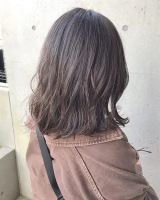 ミディアム カラー ヘアアレンジ clan所属・Satsuki ✂︎♡のヘアスタイル