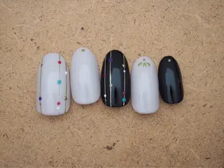 ネイル トップネイリスト Ribbon立川店のネイルデザイン