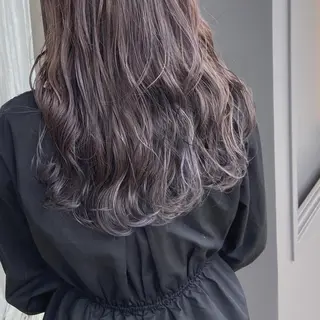 セミロング 峯 志帆のヘアスタイル