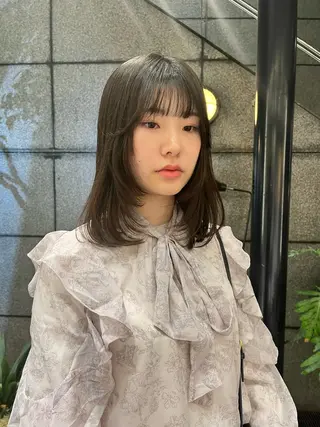 ミディアム ∴Sanae. ∴ トータルビューティーのマツエク・マツパデザイン