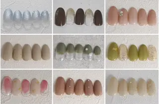 ネイル Crea la Luce京橋店所属・タブチ モモカのネイルデザイン