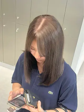 ミディアム Lei miu所属・ゆのん / スタイリストのヘアスタイル