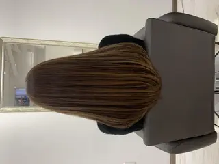 ロング カラー 瀬尾 由希菜のヘアスタイル