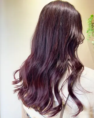 ミディアム カラー AIconic nagoya所属・縮毛矯正/ レイヤー/ミディアムのヘアスタイル