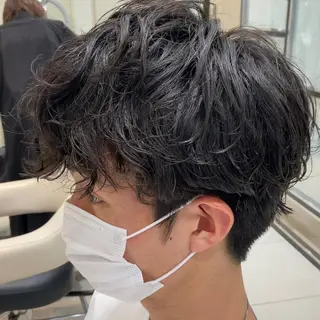 パーマ メンズ メンズ縮毛矯正 ♠️店長下平隼人のヘアスタイル