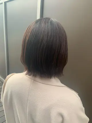 ショート カラー パーマ ヘアアレンジ ハイトーンカラー🤍 山下 優華のヘアスタイル