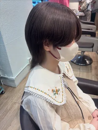 ミディアム ゆうこ🍀髪質改善/ ストレート/艶カラーのヘアスタイル