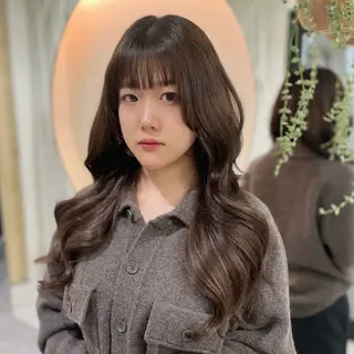 ロング カラー カットモデル募集中 ‎🤍AMANE🤍のヘアスタイル