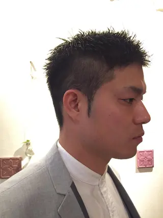 ショート ROOM所属・髪質改善・縮毛矯正/ 下村陽平のヘアスタイル