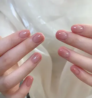 ネイル RAFFINE 月🦋🩵のネイルデザイン