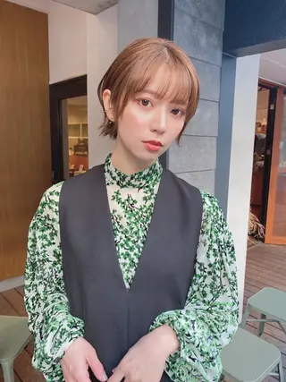 ショート カラー ✨髪質改善特化✨ Grand Linkのヘアスタイル