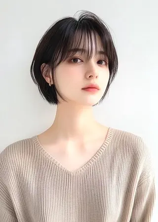 ショート nex the salon coall所属・🫧似合わせショート イシダ🫧のヘアスタイル